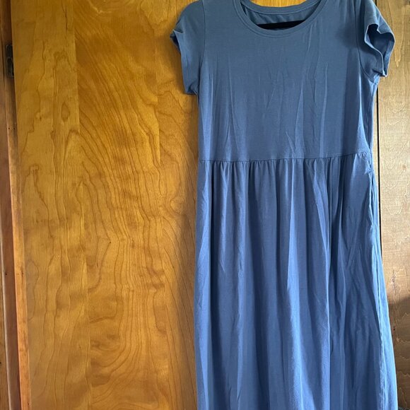 Patagonia Womens Midi Dress with Pockets XS Blue - Picture 4 of 10